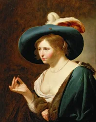 De Verloving: De Bruid, ca. 1630